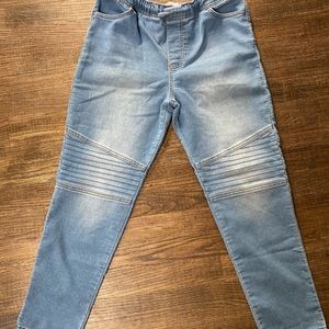 Epic Threads boys size large (14/16) pull on moto jeans